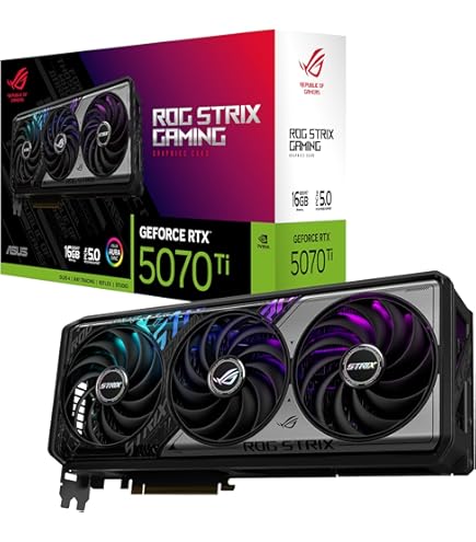 Amazon.co.jp: ASUS NVIDIA GeForce RTX 5070Ti ビデオカード 16GB